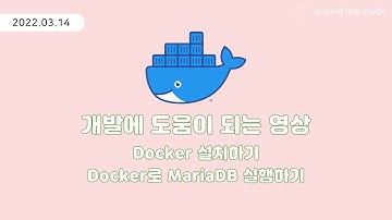 Docker 설치하고 MariaDB 실행하기 [ 개발에 도움이 되는 영상 ]