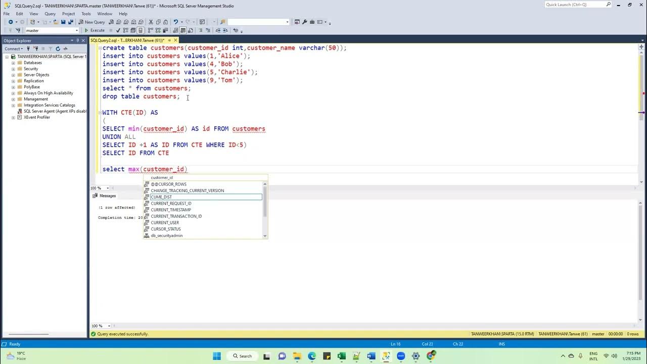 recursive cte 2 - YouTube