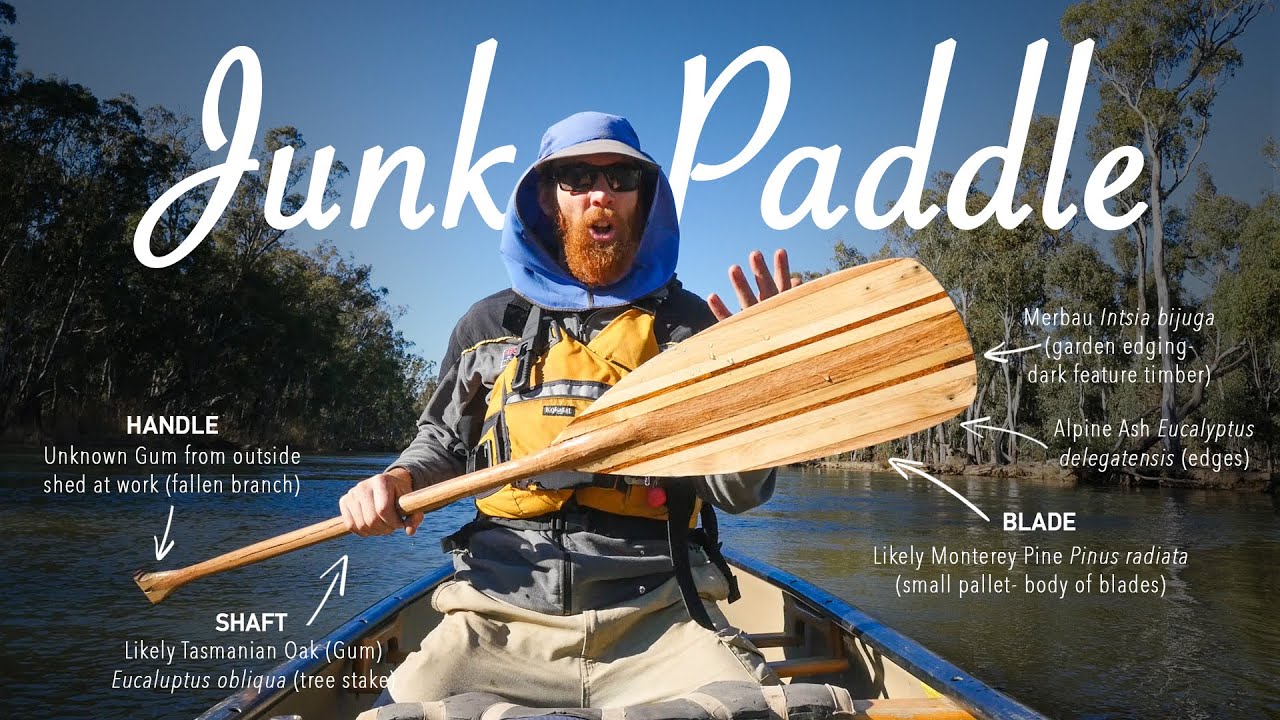 How To Build A Canoe Paddle