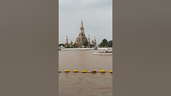 พระปรางค์วัดอรุณราชวราราม  ในวันพิธีซ้อมใหญ่พระราชพิธีเสด็จทอดผ้าพระกฐินทางชลมารค#กรุงรัตนโกสินทร์