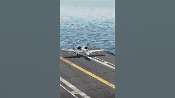 A-10 Warthog Attempts a RISKY Landing on Aircraft Carrier!