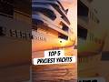 TOP 5 PRICIEST YACHTS… WITH SUBMARINES 🛥️ #ytshorts