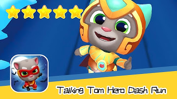 Talking Tom Hero Dash Run DAY 275 Walkthrough Endless runner Save the world Recommend index five sta