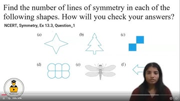 Class 6 NCERT Maths | Ch 13: Symmetry| Ex 13.3 Q1 Solution