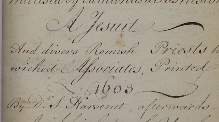 Samuel Harsnett, A Declaration of Egregious Popish...