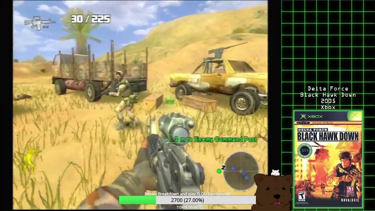 Delta Force Black Hawk Down Xbox Part 1/2 YouTube