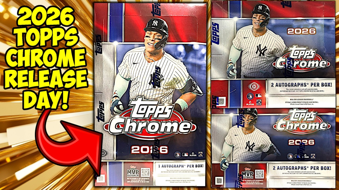 2026 Topps Chrome Jumbo, Hobby & Breakers Delight - YouTube