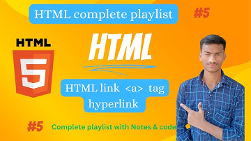 HTML Links & Hyperlinks 🔗 | Anchor Tag Explained | HTML Full Course in Hindi 🔥.