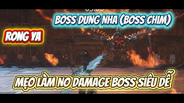 Where Winds Meet | Mẹo làm thử thách no damage Boss siêu dễ Boss Dung Nha (Boss Chim)