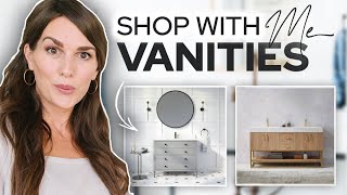 TOP 5 Prefab Vanities on a BUDGET!! Shop with me | LOOKS FOR LESS