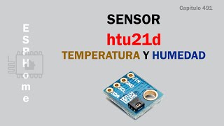 HTU21d - Sensor de temperatura y humedad