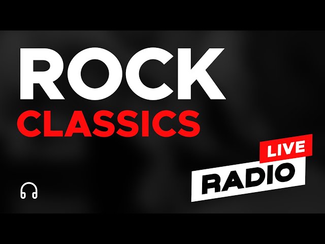 Radio ROCK Classics Mix [ 24/7 Live ] Best Rock Ballads of 70s 80s 90s • Rock Music Hits class=