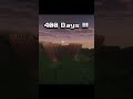 400 Days in Minecraft Survival #minecraft #minecraftsurvival #gaming #subscribe #mc #fyp #fypシ