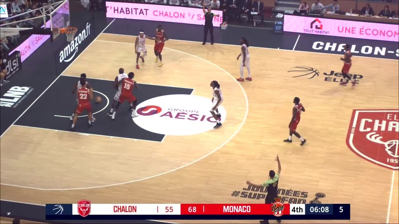 Dee Bost (15 points) Highlights vs. Chalon/Saône - YouTube