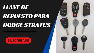 Reemplazo de llave para Dodge Stratus - ¿Cómo obtener una nueva llave? (costos, consejos y más)