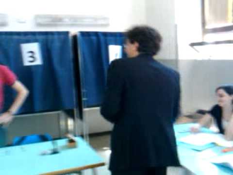 Manfredi Palmeri al voto