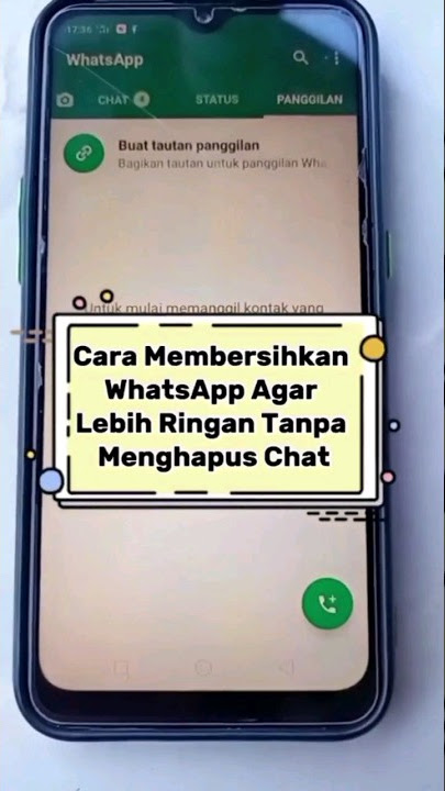 HOW TO CLEAN WHATSAPP TO MAKE IT LIGHTER #shorts