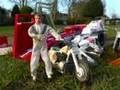 Evel Knievel Stunt Cycle Old Broken Bike Test Jump #5