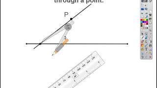 Creating a Parallel Line Through a Point Not on the Line