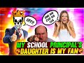 My school principals daughter is my fan  funny story  garena free fire