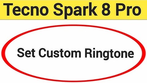 How to set custom ringtone, Tecno Spark 8 Pro me  song ringtone Kaise lagaya