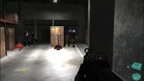 Playing F.E.A.R. with no Slow-Mo ~ Outdoors Last Part/Origin Facility Part 1