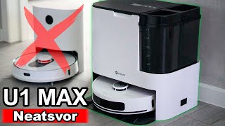 👍AUTOMATIC CLEANING COMPLEX! Vacuums + Washes + Washes + Dries 🔥 Neatsvor U1 MAX