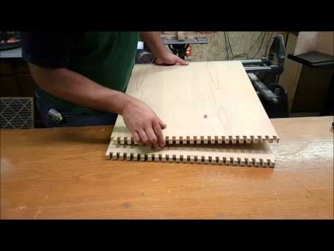Box Jointing on a ShopSmith - Air Cleaner