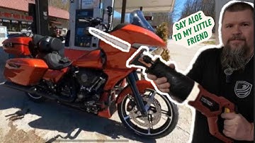 2024 ROAD GLIDE LICENSE PLATE BRACKET (replacing with custom dynamics & all out graphics)