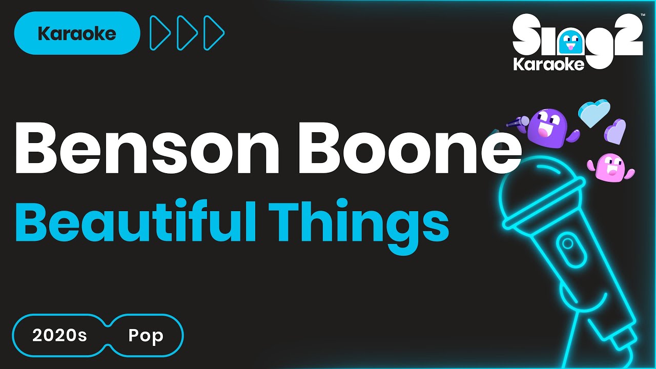 Benson Boone - Beautiful Things (Karaoke Version) Benson Boone - Beautiful Things (Karaoke Version)