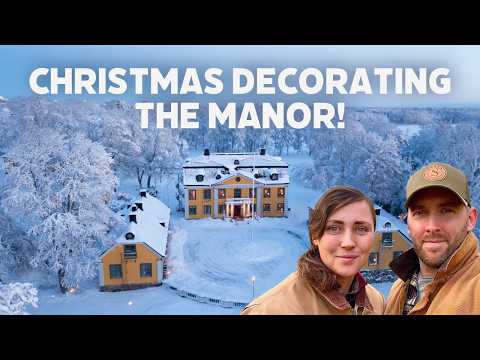 Scandinavian Manor Christmas: