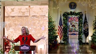 Jill Biden unveils extravagant White House Christmas decorations amid family turmoil