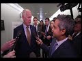 Republican Sen. Thom Tillis reacts to President Trump calling him a LOSER
