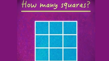 How many SQUARES are in the 3x3 grid