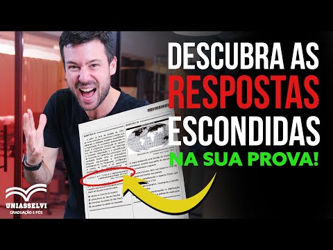 DESCUBRA AS RESPOSTAS ESCONDIDAS NA SUA PROVA! ENCCEJA