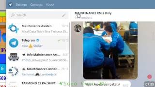 Chating Di Komputer Pakai Telegram Aja Whatsapp Kalah By: VGM2231 screenshot 5