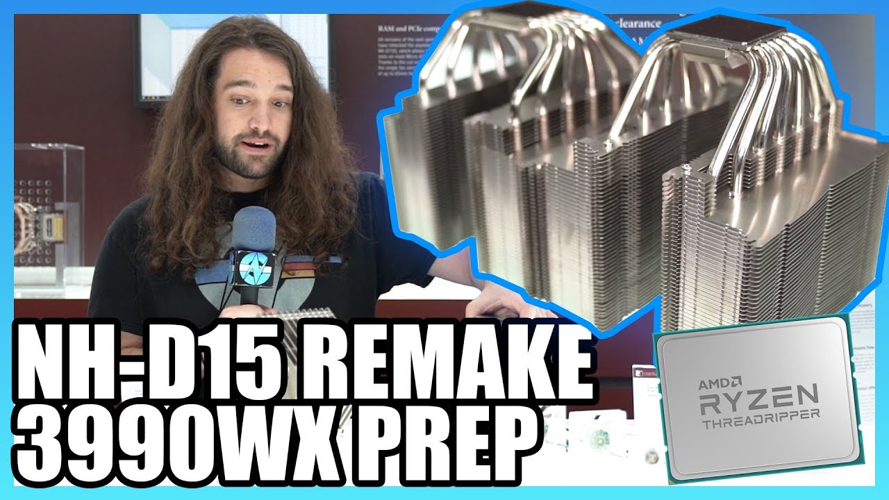 Noctua Threadripper 3 Prep NHD15 Remake & Passive Heatsink YouTube