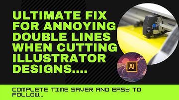 HOW TO REMOVE DOUBLE LINES IN ADOBE ILLUSTRATOR|ULTIMATE SOLUTION|OVERLAPPING LINES