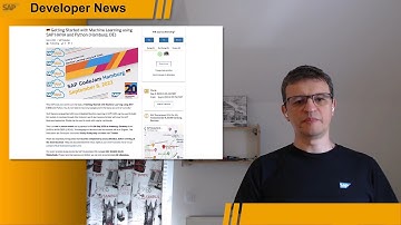 ABAP Platform Trial, UX Best Practices, UI5 TypeScript, New CodeJam HANA ML | SAP Developer News