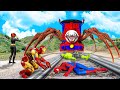 THE AVENGERS Vs CHOO CHOO CHARLES EPIC SUPERHEROES WAR 