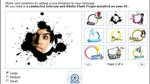 GMX Mail: Emoticons