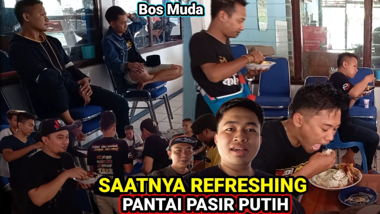 bos muda noval refreshing ke pasir putih bersama awetv dan kampung youtuber bondowoso