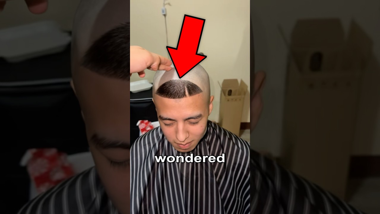 How A Barber Learns To Cut Hair.. 🤭 #usa