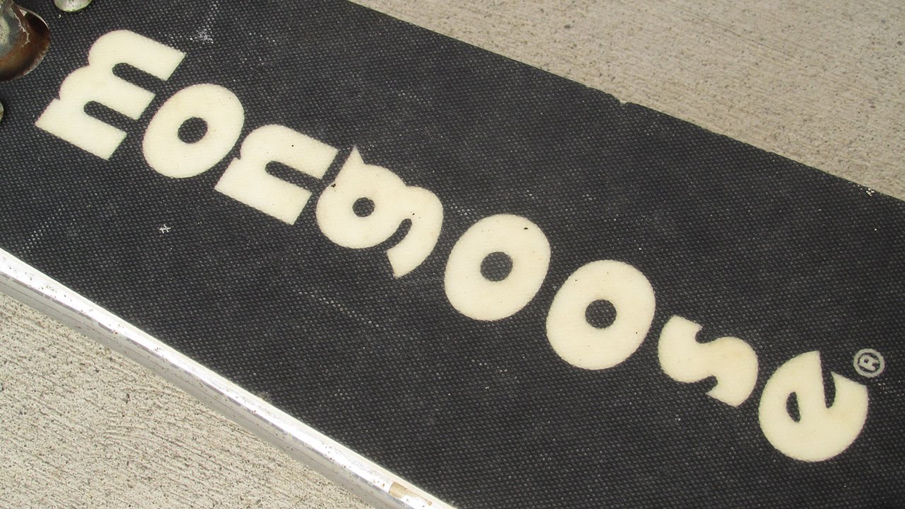 A Chrome 1987 Mongoose Miniscoot Old School Bmx Scooter Youtube