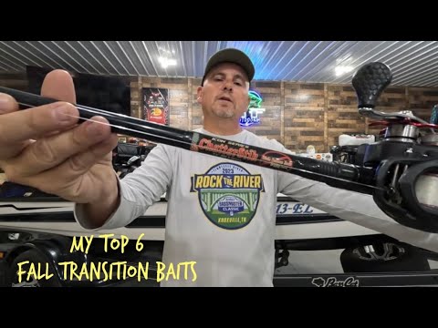 My Top 6 Bass Fishing Lures For Fall Transition