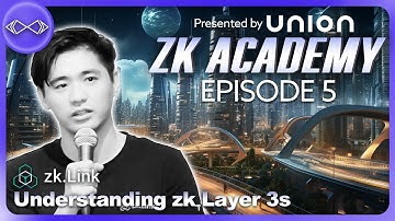 zkAcademy #5: Understanding zk Layer 3s & Unified Liquidity with zkLink, presented by Union Build