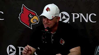 Louisville football coach Jeff Brohm, players react to season-opening win over Austin Peay thumbnail