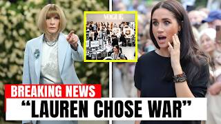 Anna Wintour Secretly Backs Lauren Sanchez Over Meghan Markle Drama
