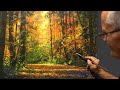 Master class Yushkevich Victor. "Forest gamma" We write acrylic. Artist - composer: Victor N.