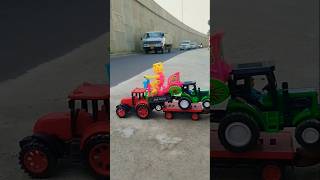 Unboxing sonalika Tractor Trolley &amp; Farm Die-Cast model Testing 🔥 #sonalika #tractor☃️